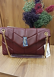 Yves Saint Laurent Puffer Bordo