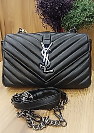 Yves Saint Laurent College Mini Siyah Detay