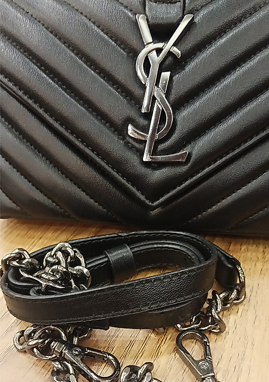 Yves Saint Laurent College Mini Siyah Detay