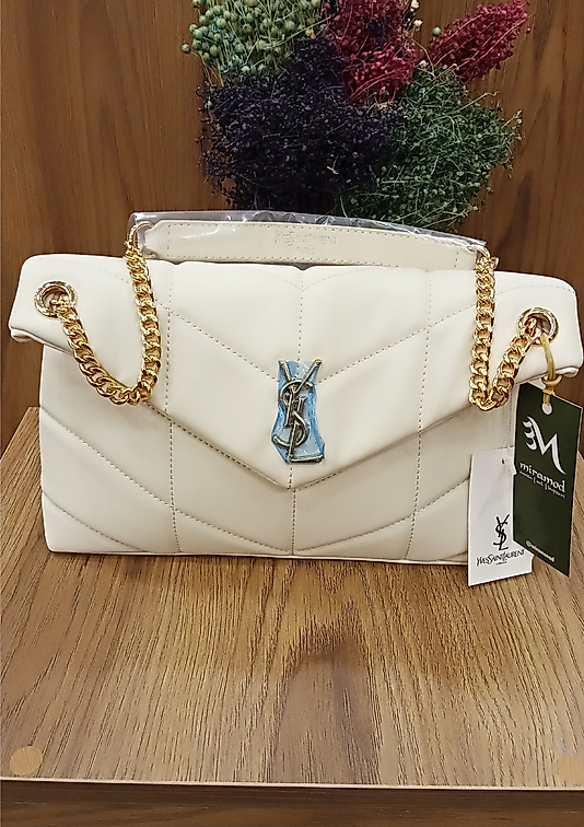Yves Saint Laurent Puffer Beyaz