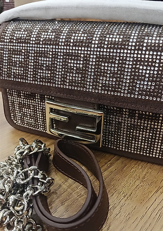 Fendi Baguette With Stone