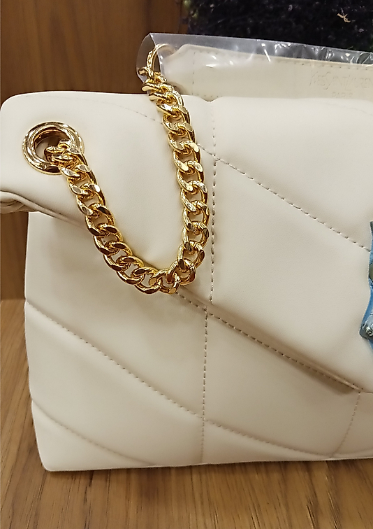 Yves Saint Laurent Puffer Beyaz