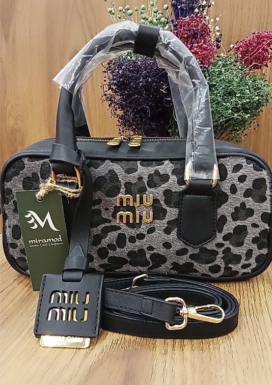 Miu Miu Arcadie Rugan Siyah
